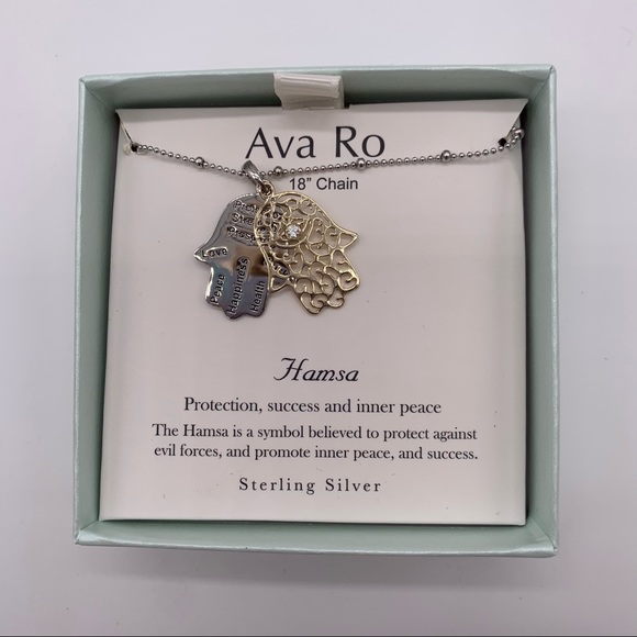 Jewelry | Sold Ava Ro Hamsa Necklace 